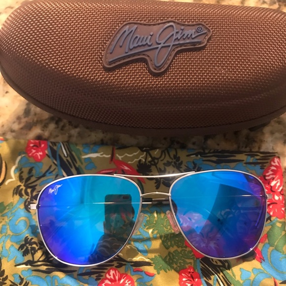 Maui Jim Accessories - Maui Jim Cliff House Aviator Sunglasses